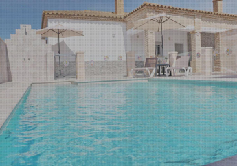 Hotel Chalet Puente Tabla con piscina privada
