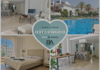 Hotel COVD 19 FREE- TOTAL PURIFIED - Chic House Marbella - 3 mm to Puerto Banús and Beach - Gold