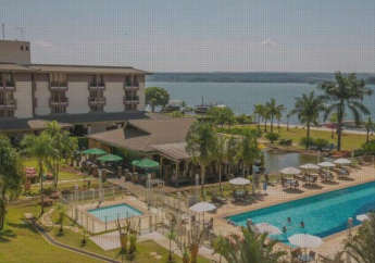Hotel Flat no Life Resort a Beira Lago