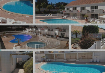Hotel LOGEMENT T2 PMR piscine Privée 400m de la Plage