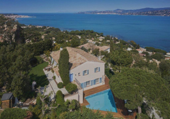 Hotel Villa with Magic view of Bay of Saint Tropez